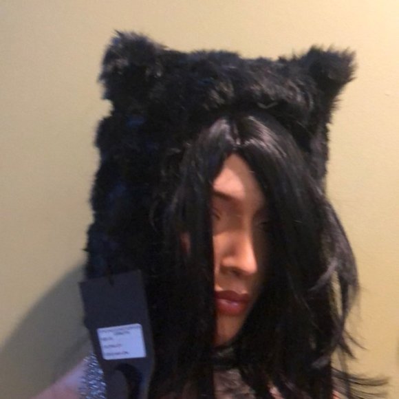 killstar LE CHAT NOIR cat earmuffs NWT - Picture 7 of 8